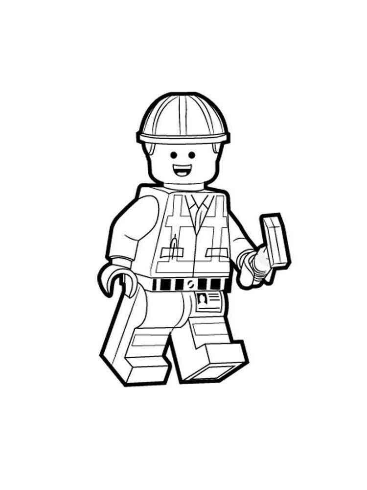 Lego Coloring Pages Printables Free 40