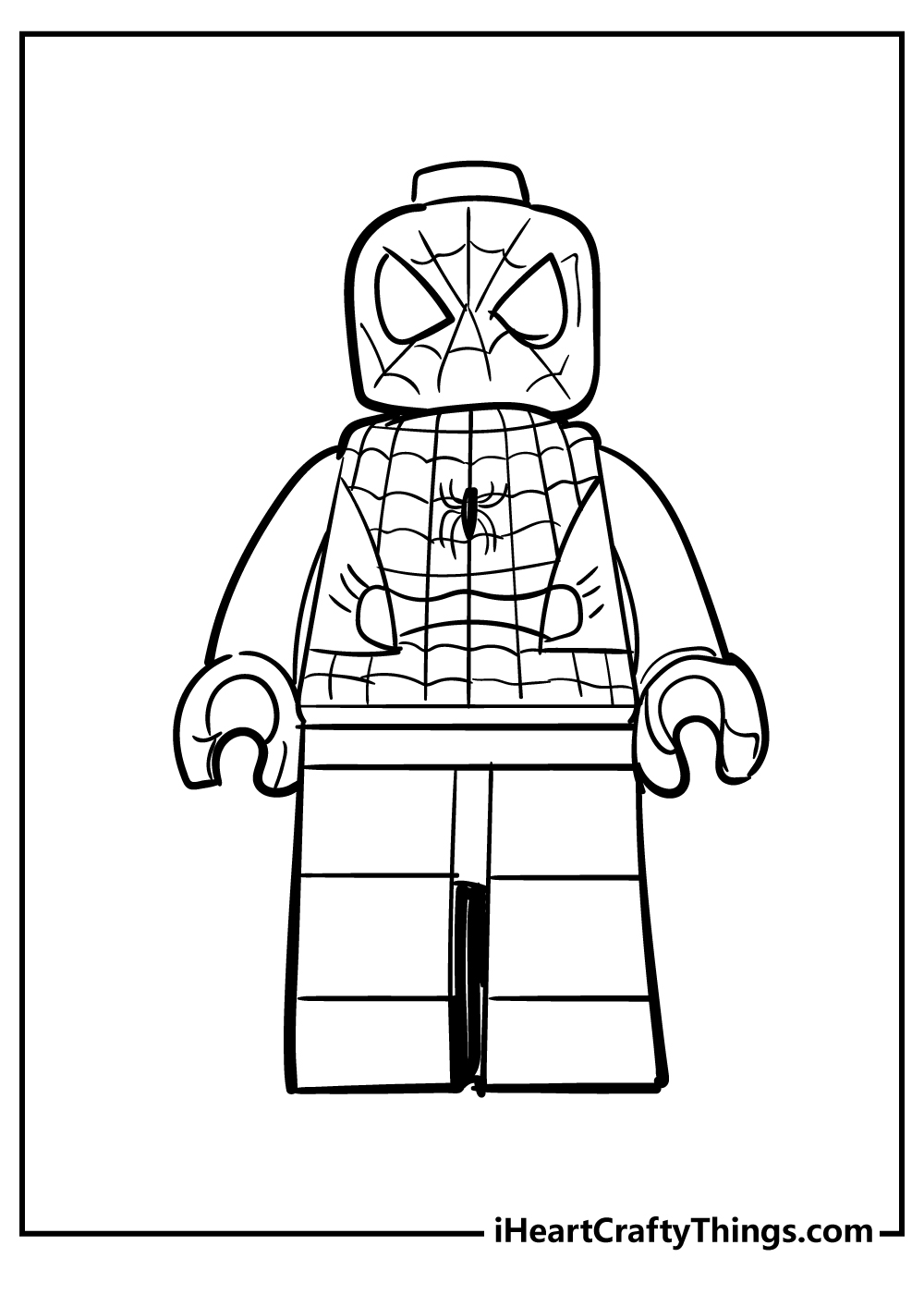 Lego Coloring Pages Printables Free 43