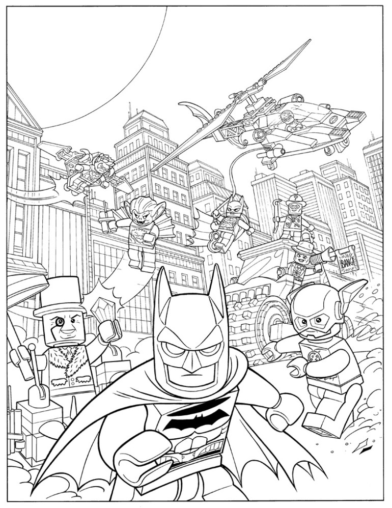 Lego Coloring Pages Printables Free 51