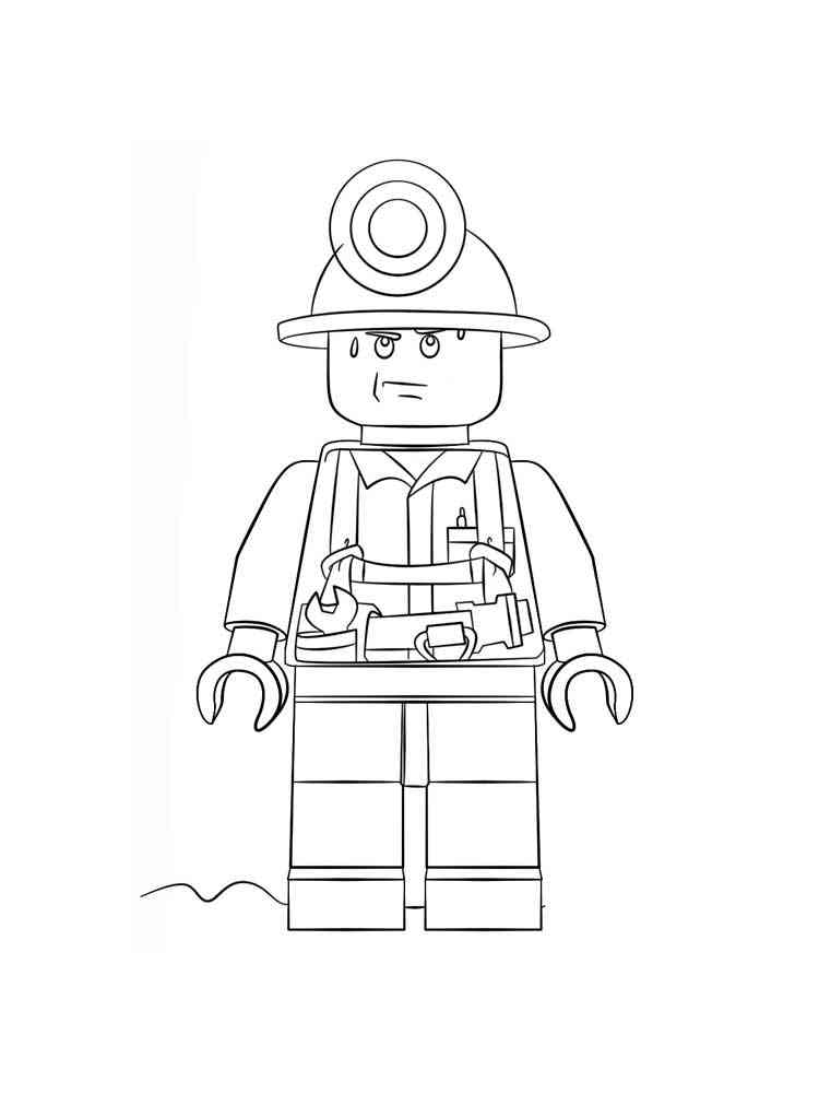 Lego Coloring Pages Printables Free 57