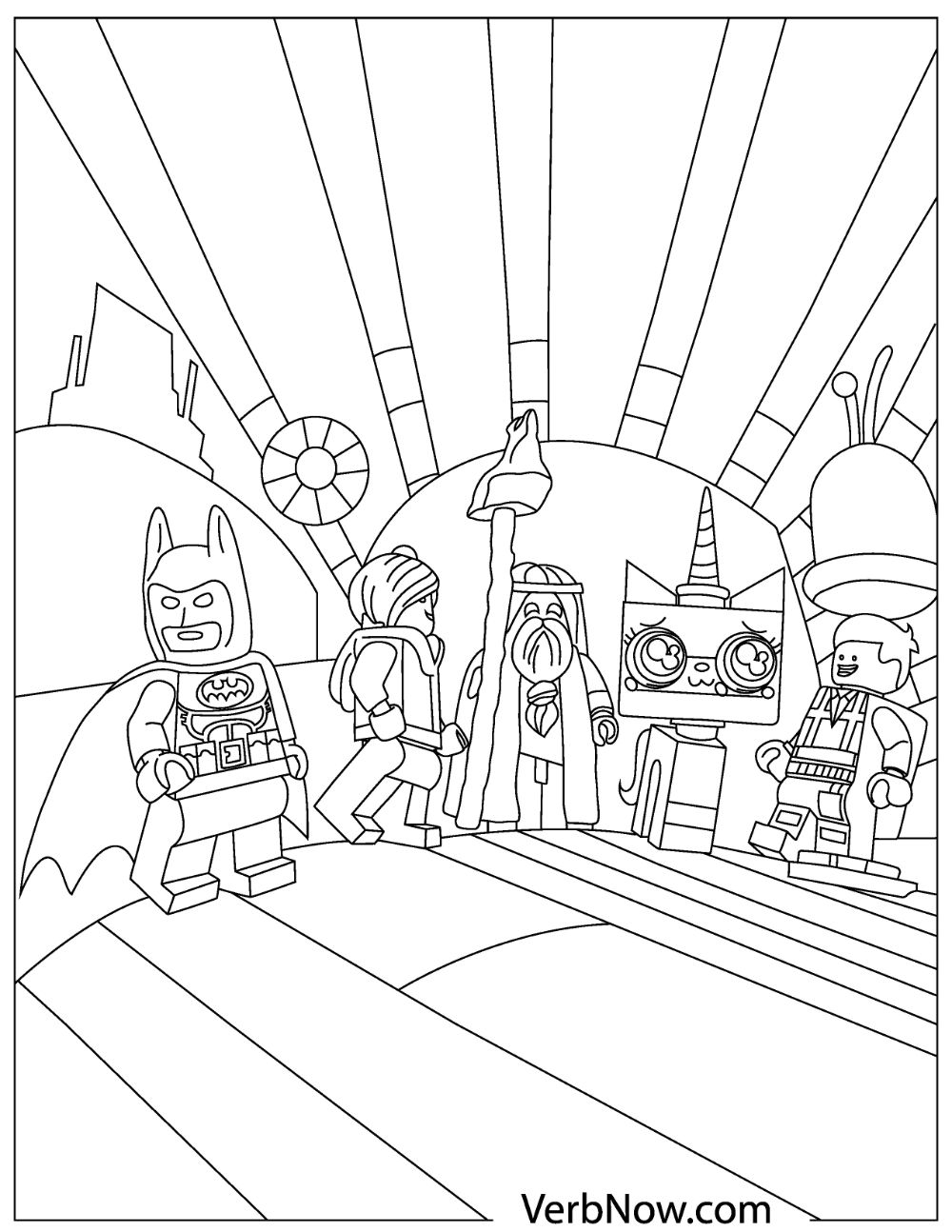 Lego Coloring Pages Printables Free 64