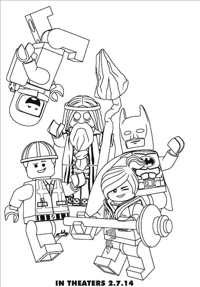 Lego Coloring Pages Printables Free 7