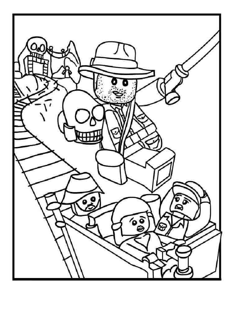 Lego Coloring Pages Printables Free 75