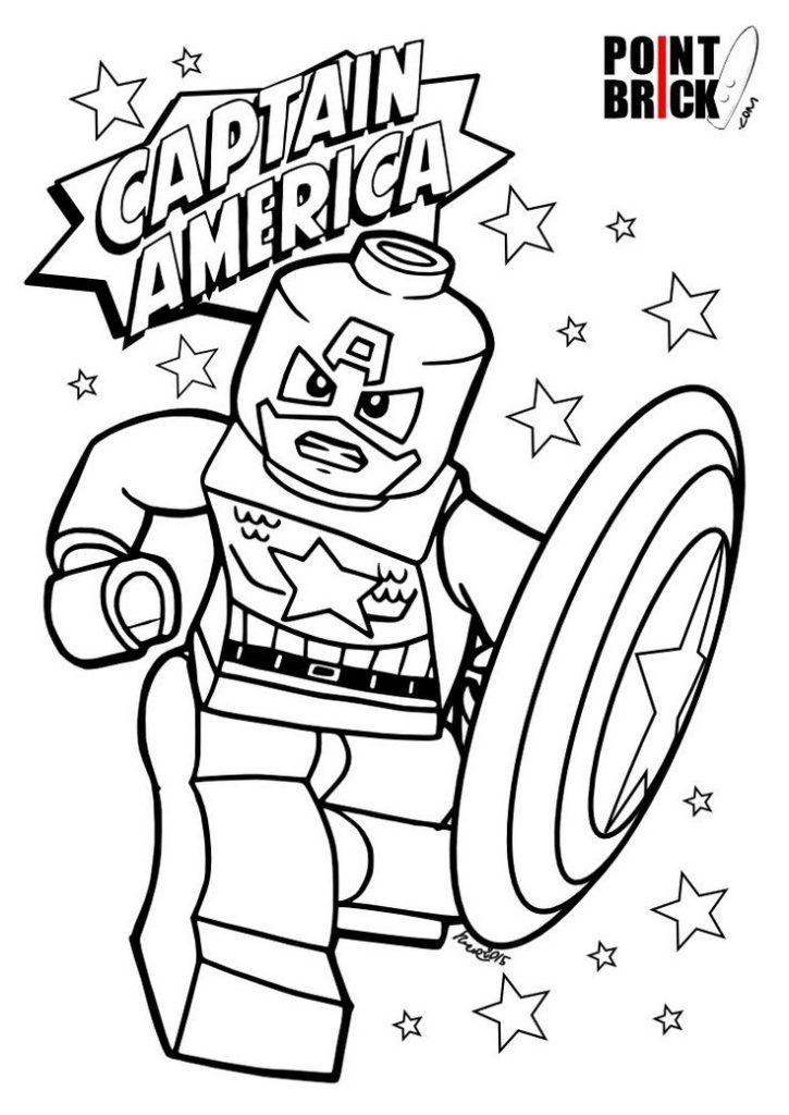 Lego Coloring Pages Printables Free 76