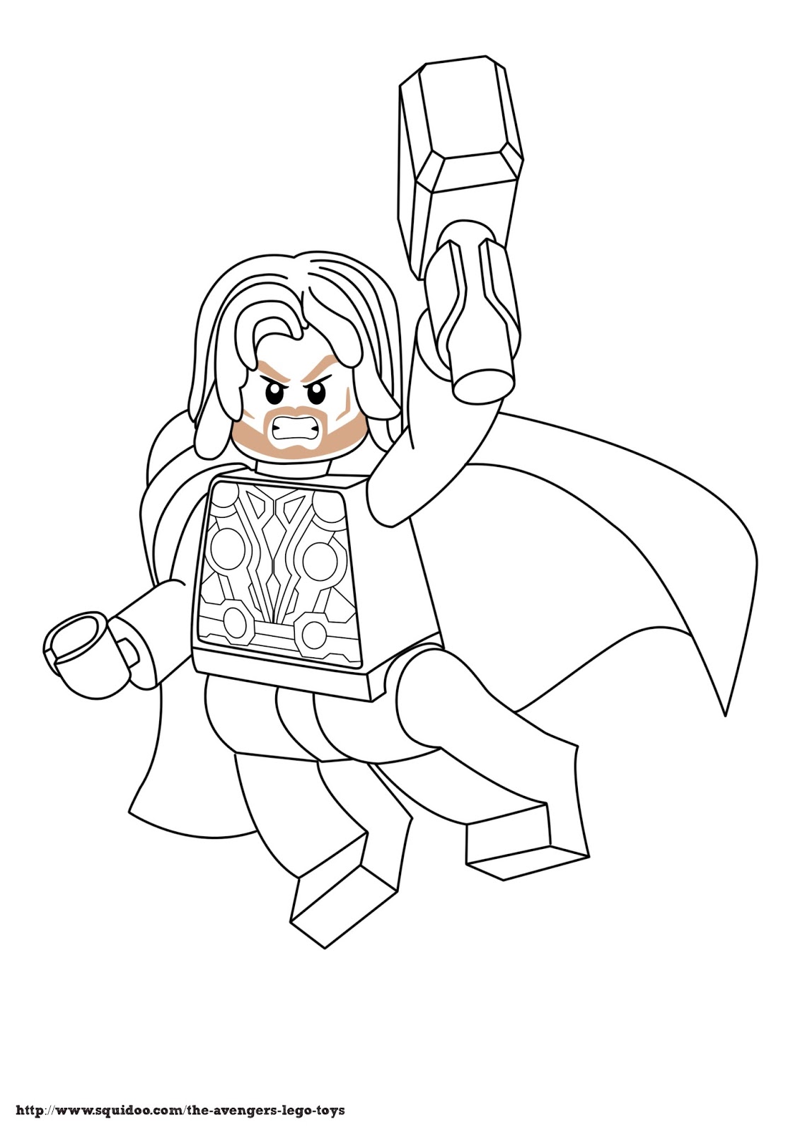 Lego Coloring Pages Printables Free 8