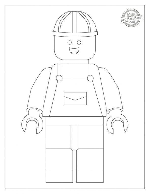 Lego Coloring Pages Printables Free 84