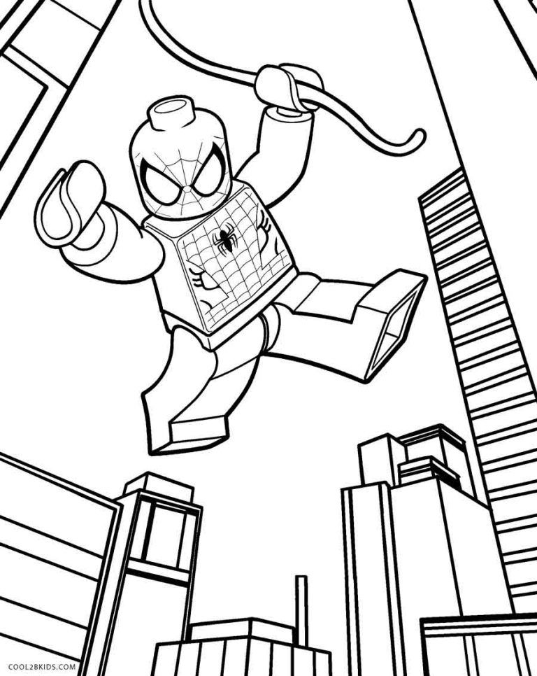 Lego Coloring Pages Printables Free 89