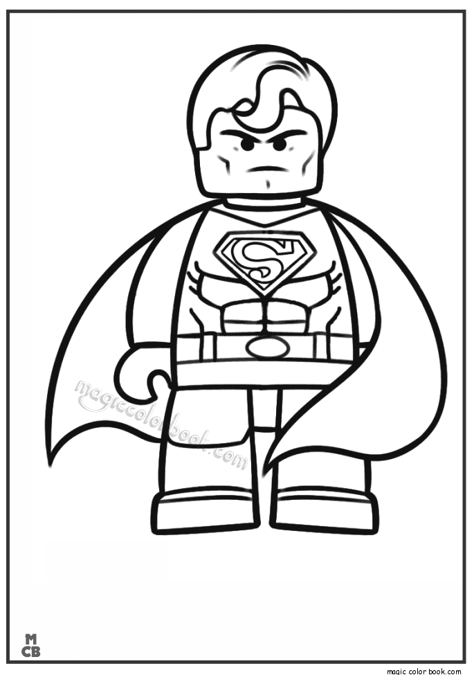 Lego Coloring Pages Printables Free 96