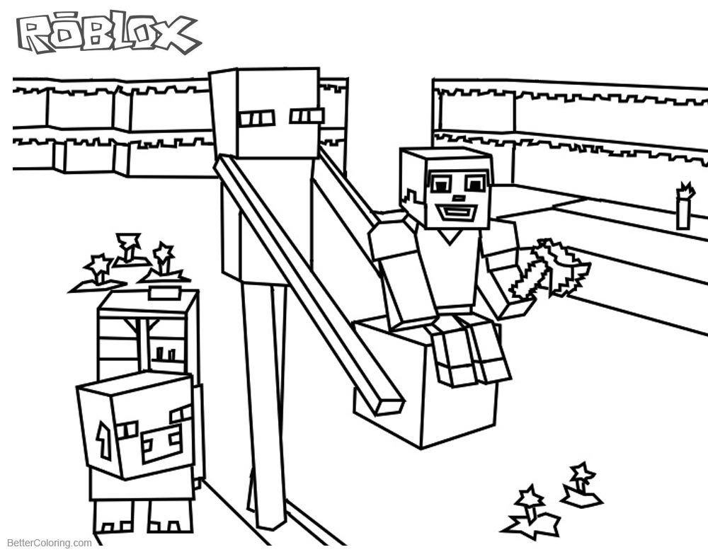 Minecraft Coloring Pages Free Printable 106