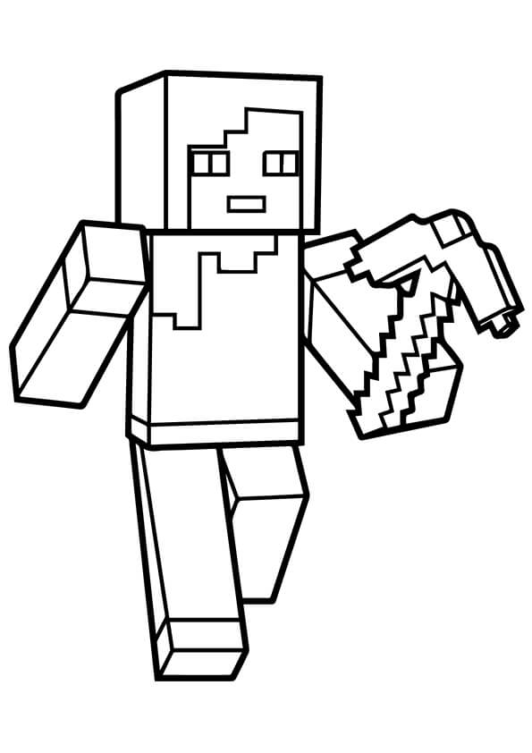 Minecraft Coloring Pages Free Printable 107