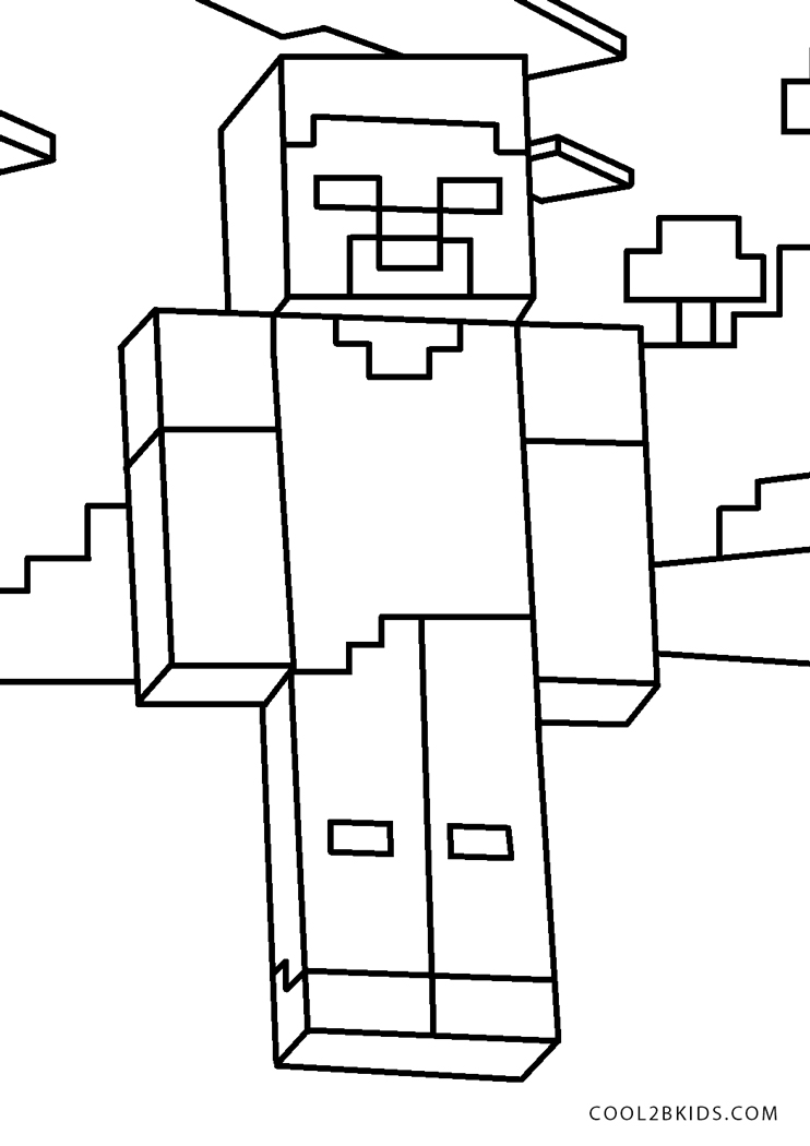 Minecraft Coloring Pages Free Printable 112