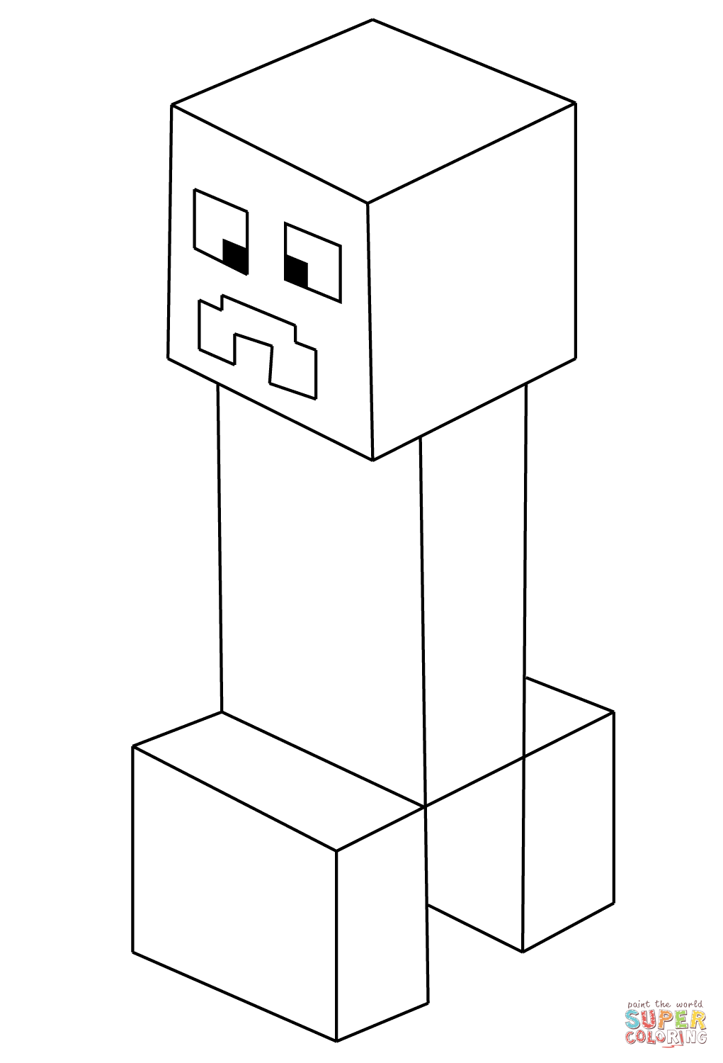 Minecraft Coloring Pages Free Printable 114