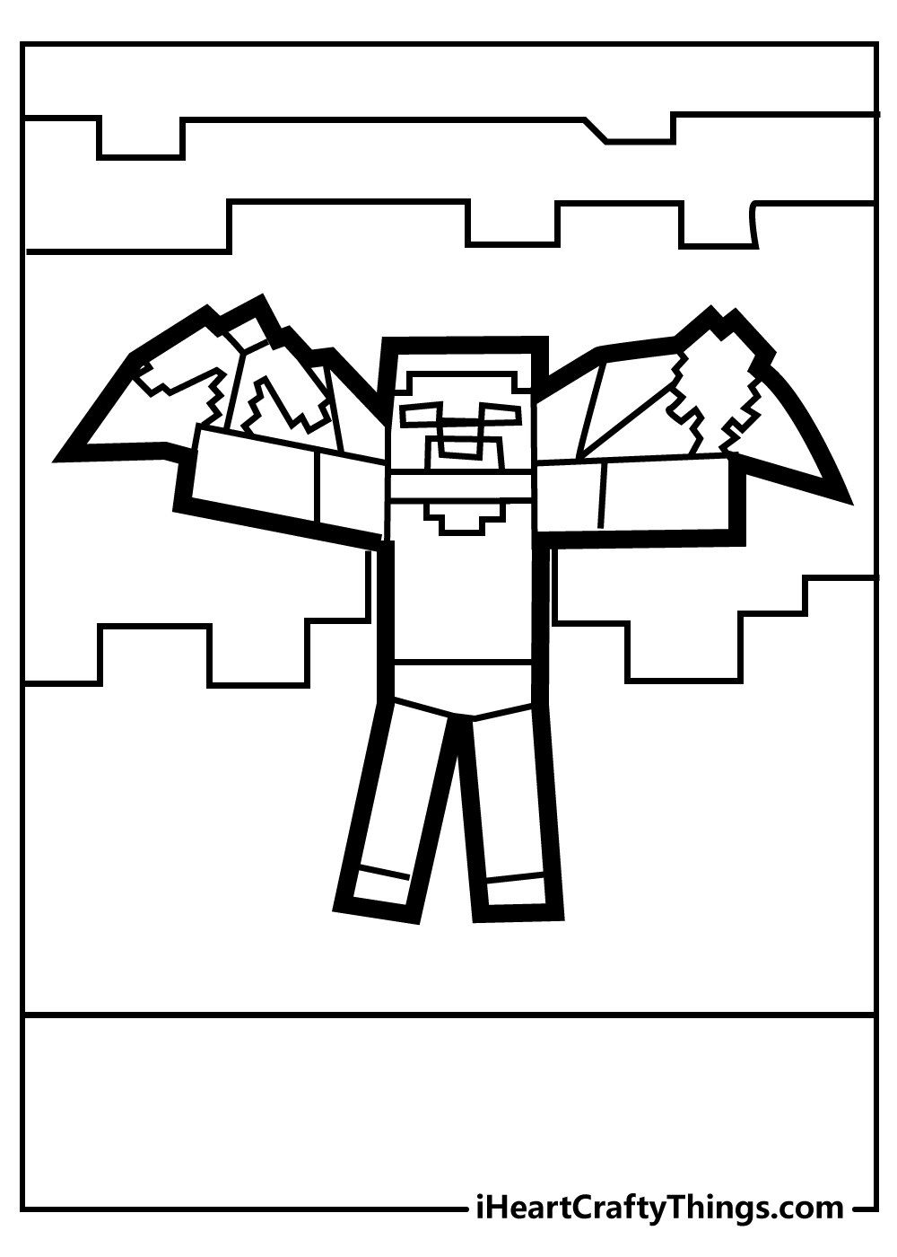 Minecraft Coloring Pages Free Printable 126