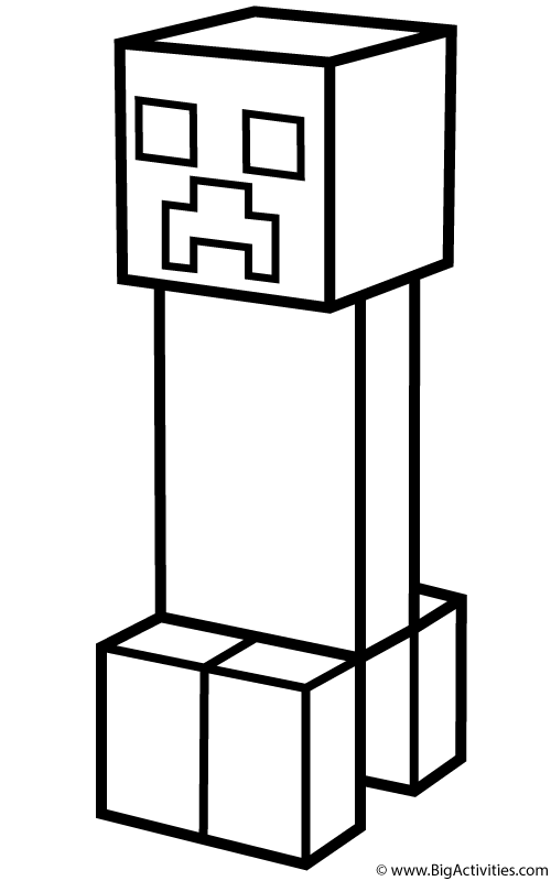 Minecraft Coloring Pages Free Printable 130