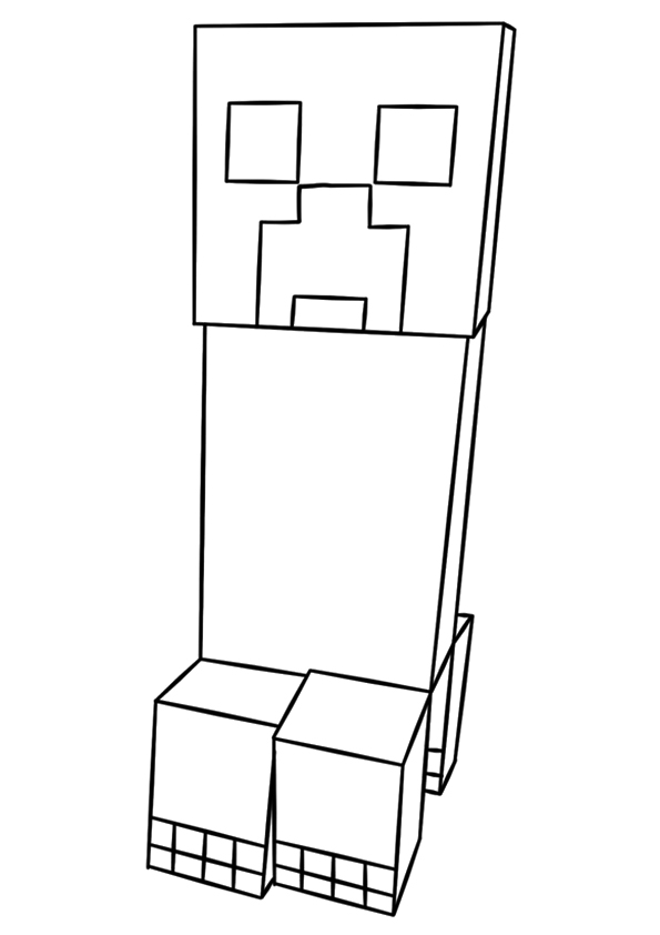 Minecraft Coloring Pages Free Printable 133