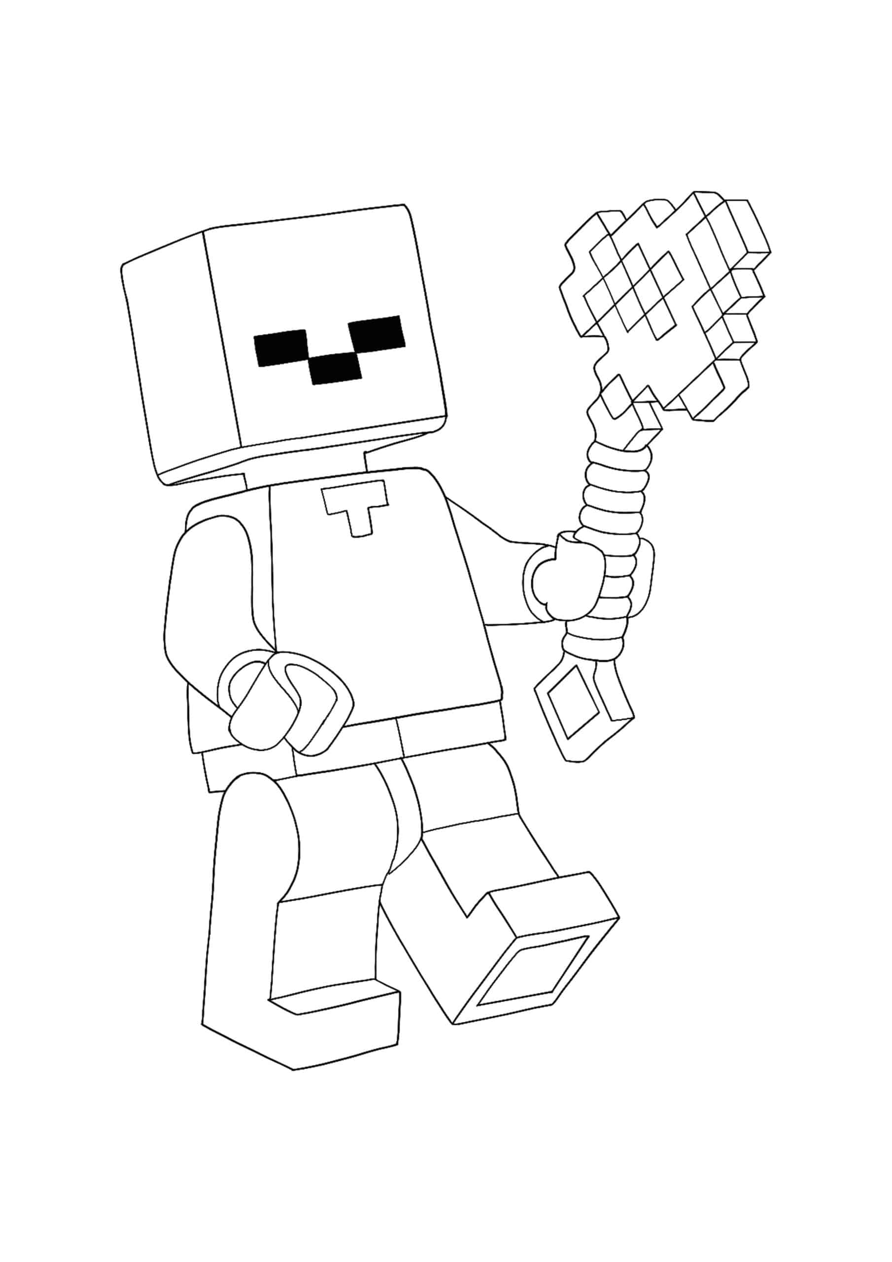 Minecraft Coloring Pages Free Printable 137