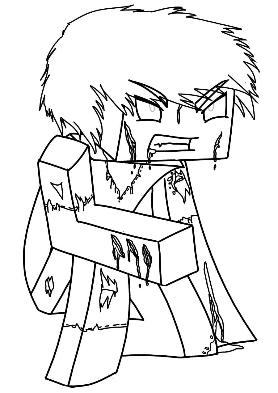 Minecraft Coloring Pages Free Printable 140