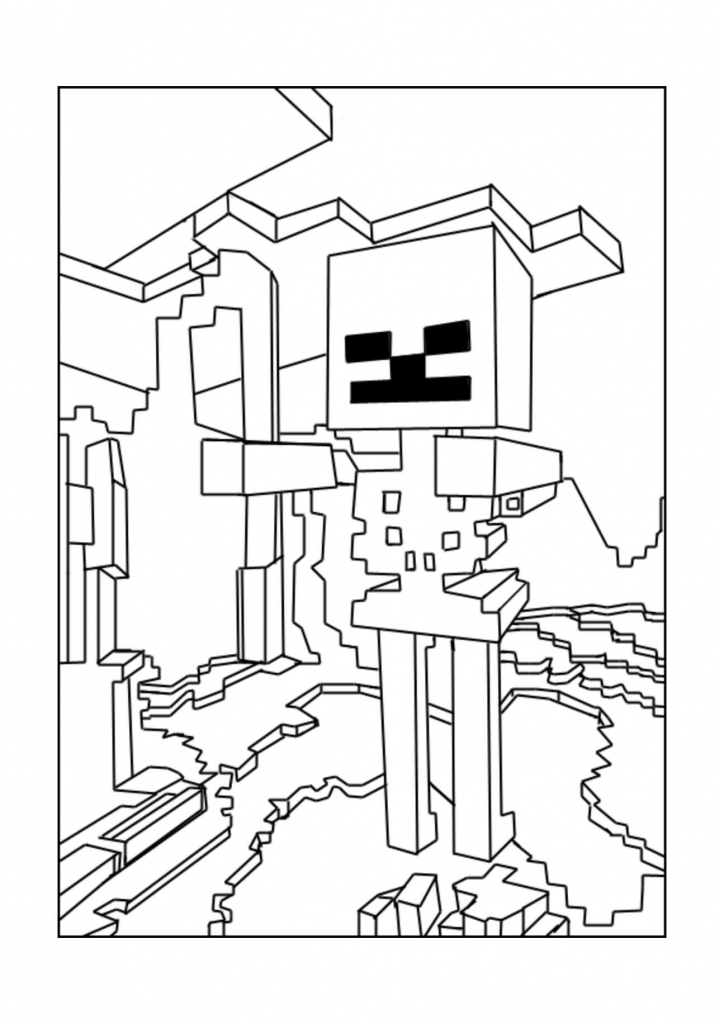 Minecraft Coloring Pages Free Printable 142