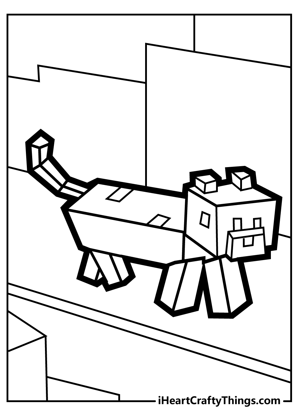 Minecraft Coloring Pages Free Printable 145