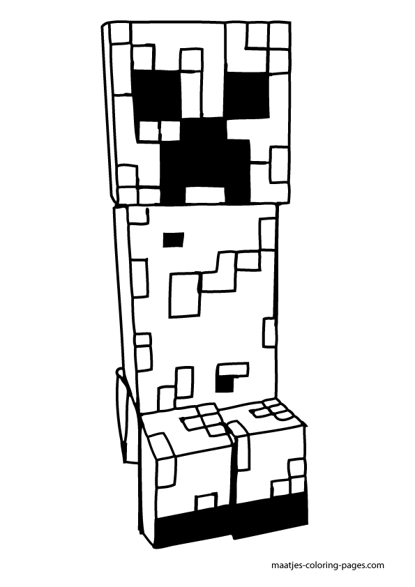 Minecraft Coloring Pages Free Printable 147