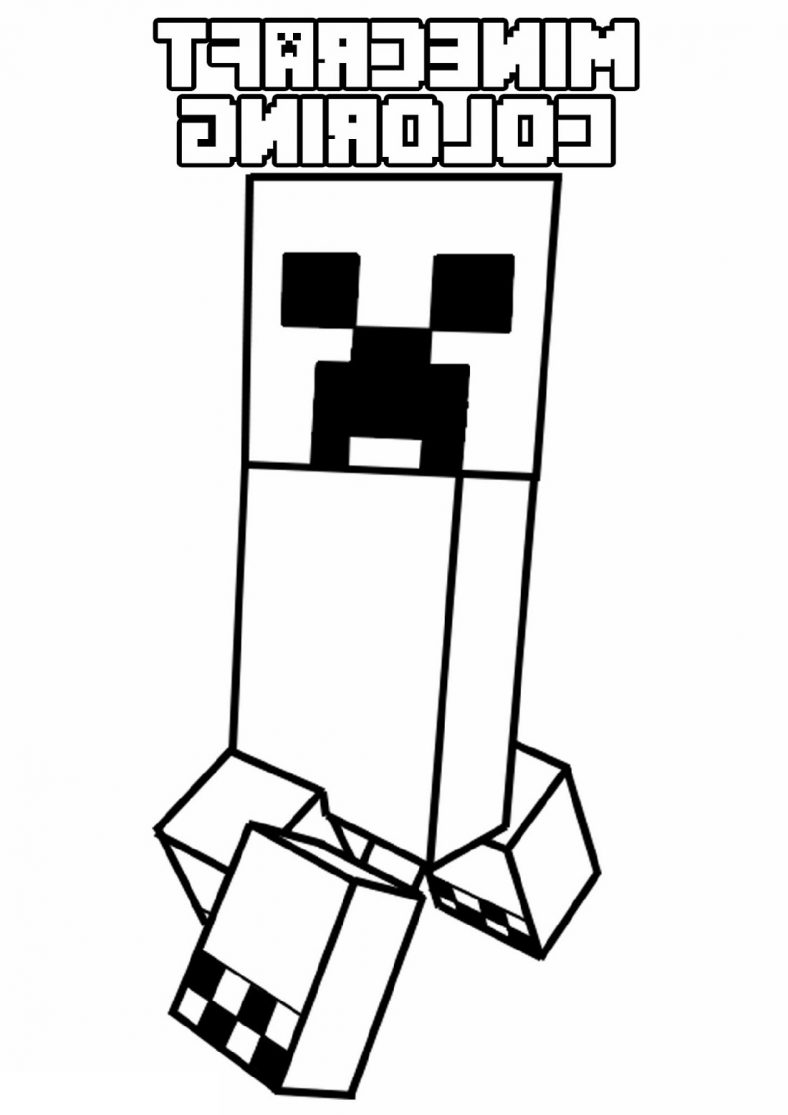 Minecraft Coloring Pages Free Printable 149