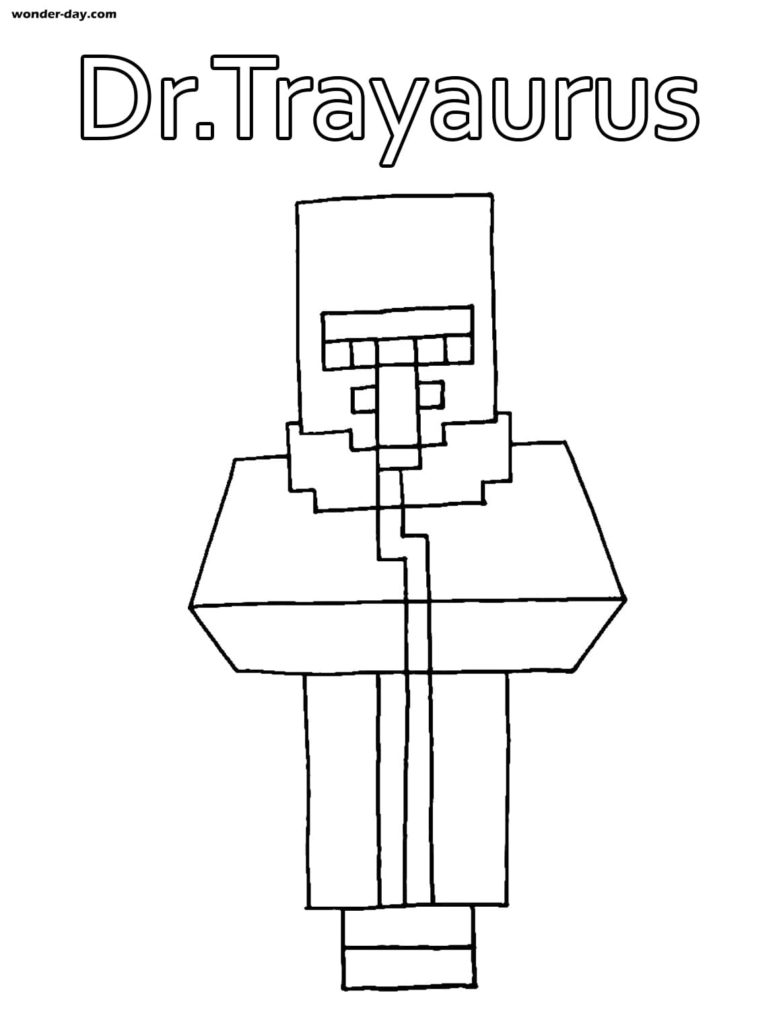 Minecraft Coloring Pages Free Printable 17