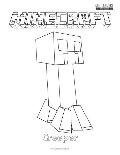 Minecraft Coloring Pages Free Printable 37