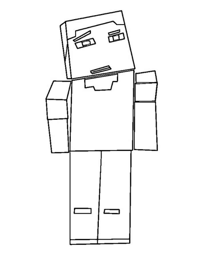 Minecraft Coloring Pages Free Printable 38