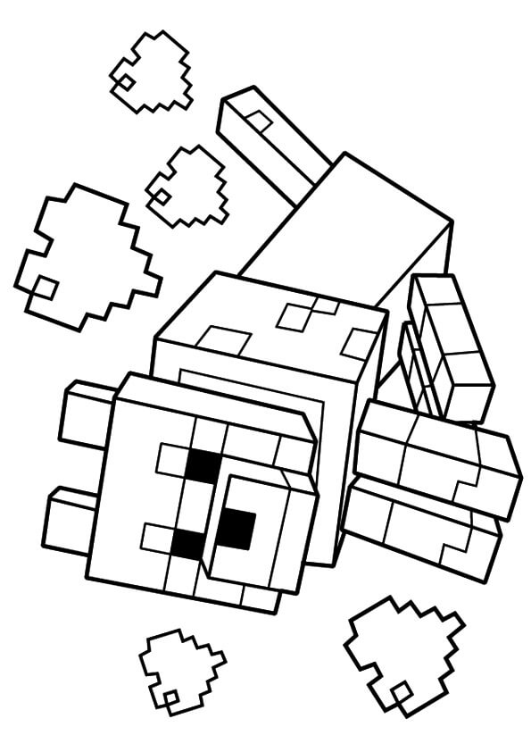 Minecraft Coloring Pages Free Printable 44