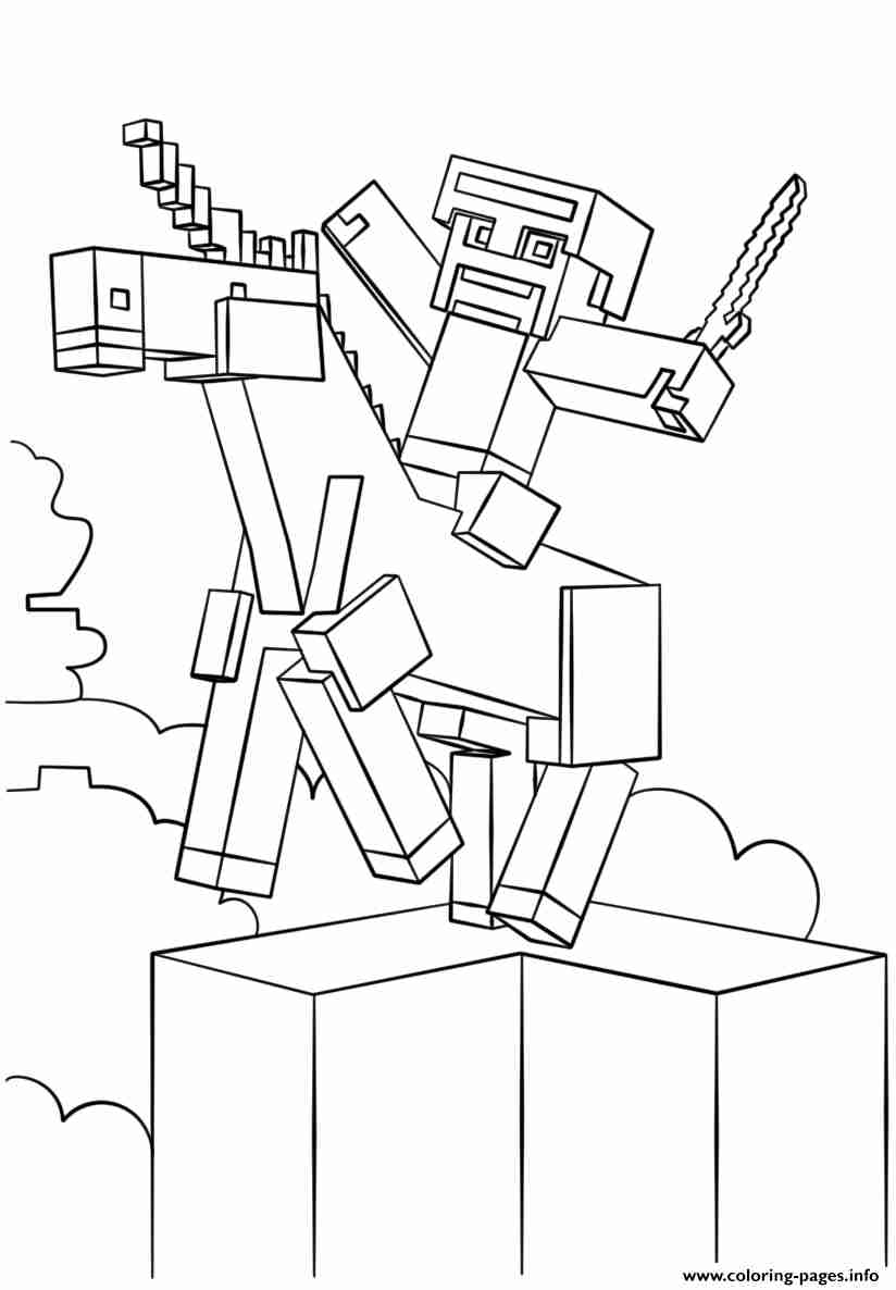 Minecraft Coloring Pages Free Printable 46