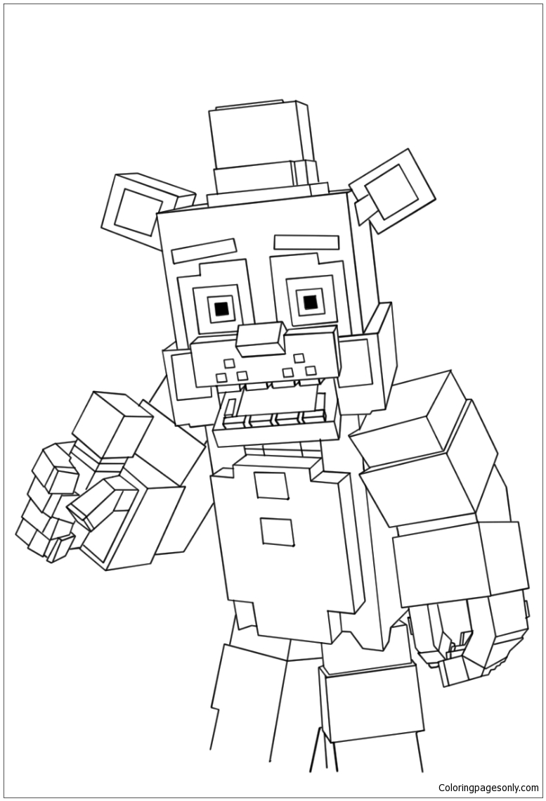 Minecraft Coloring Pages Free Printable 67