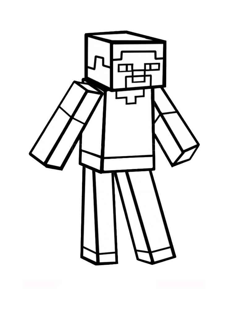 Minecraft Coloring Pages Free Printable 7