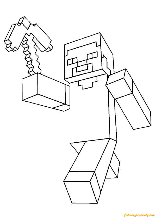 Minecraft Coloring Pages Free Printable 74