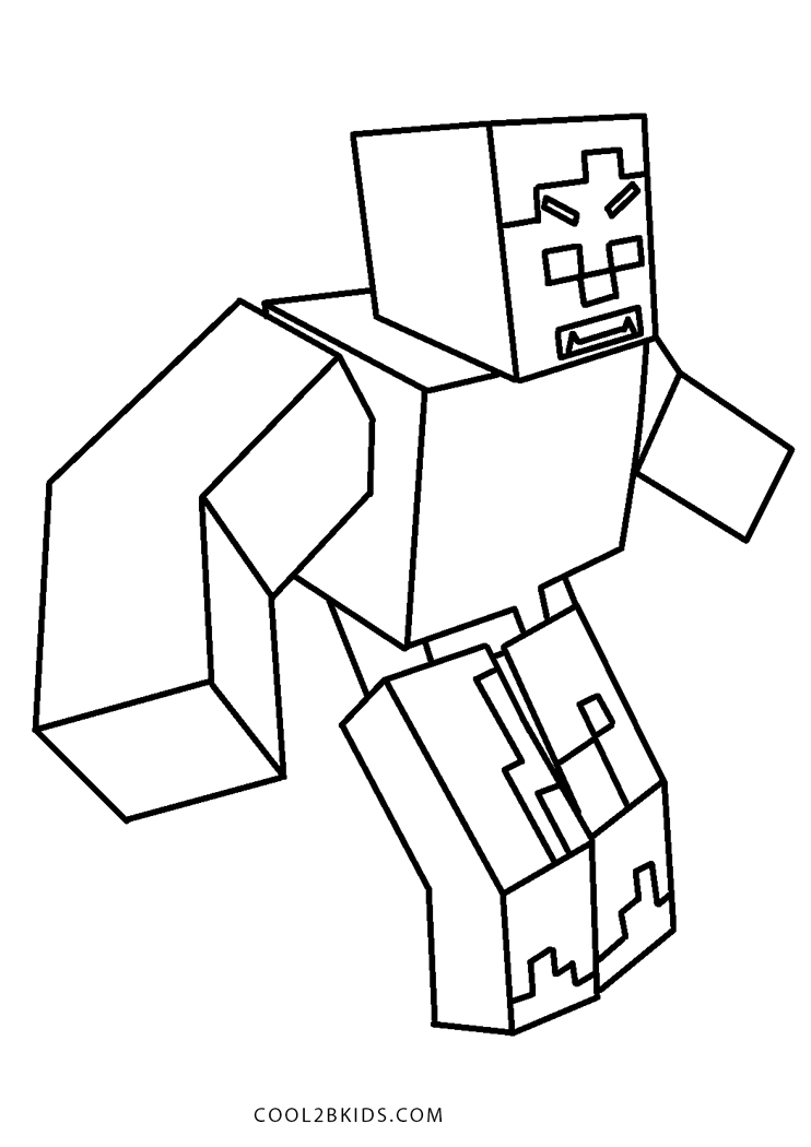 Minecraft Coloring Pages Free Printable 79