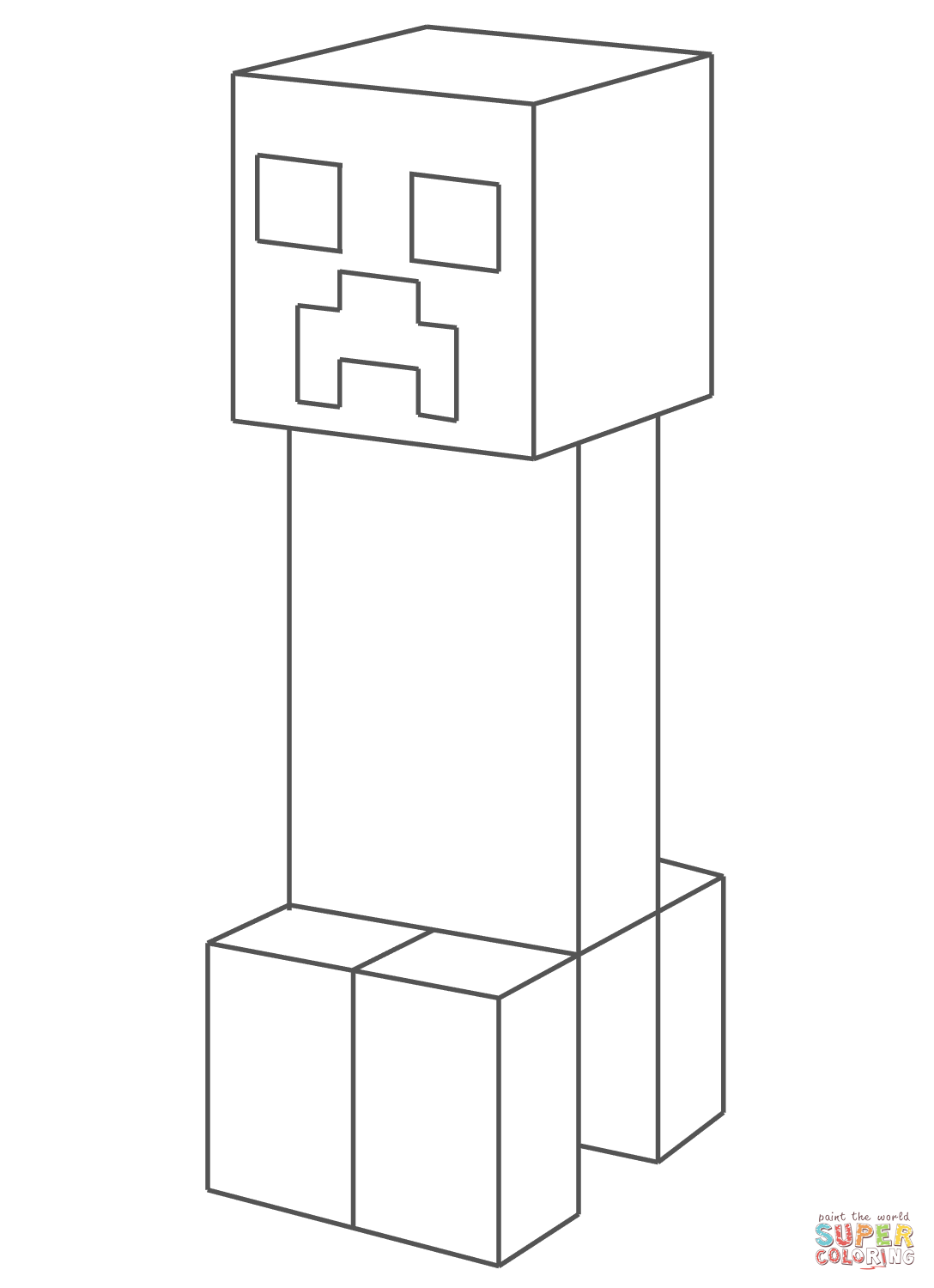 Minecraft Coloring Pages Free Printable 80