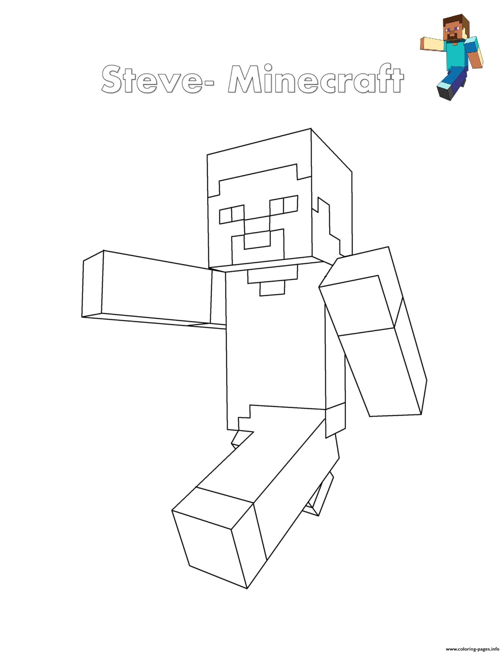 Minecraft Coloring Pages Free Printable 81