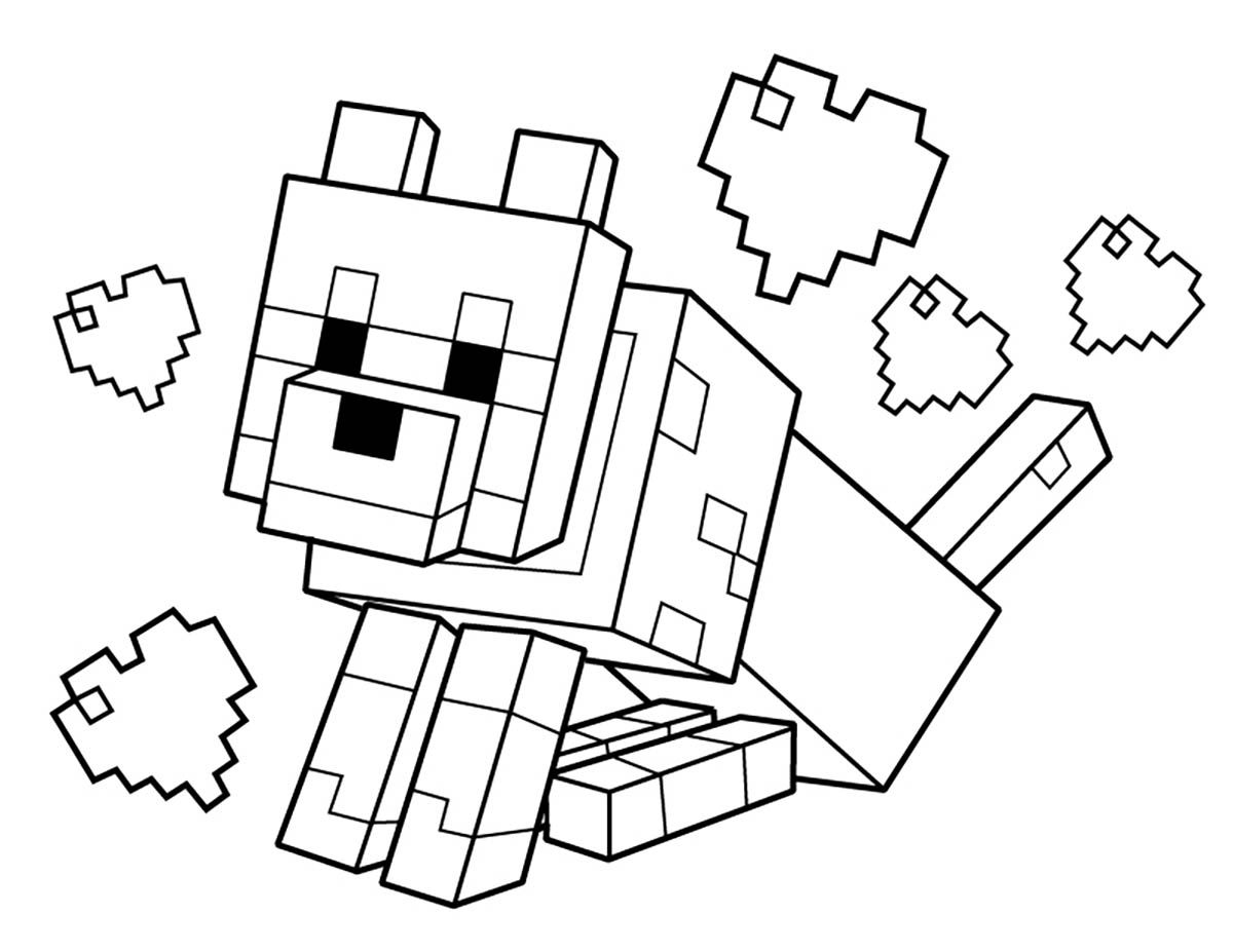 Minecraft Coloring Pages Free Printable 86