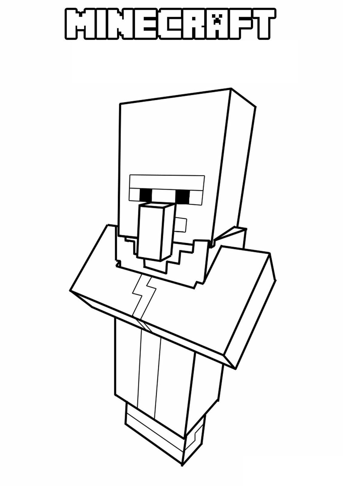 Minecraft Coloring Pages Free Printable 90