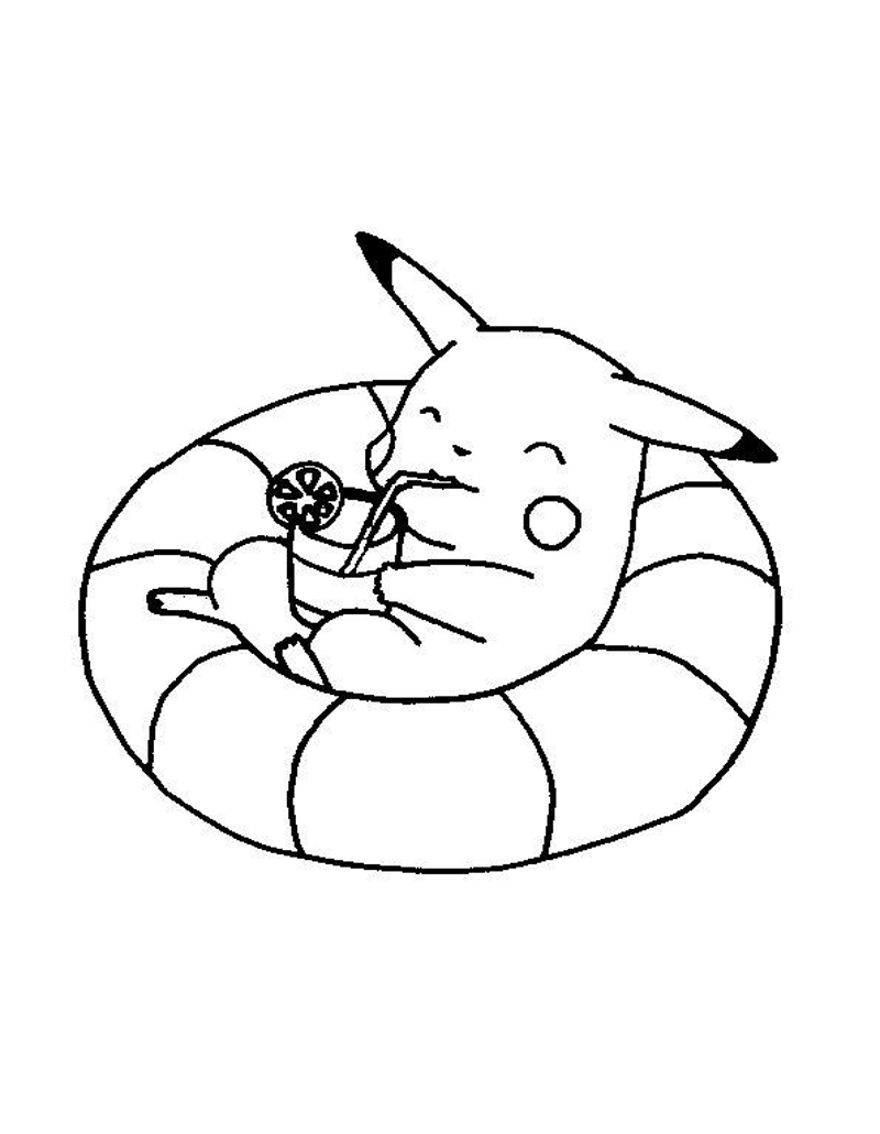 Pikachu Coloring Pages for Kids 101