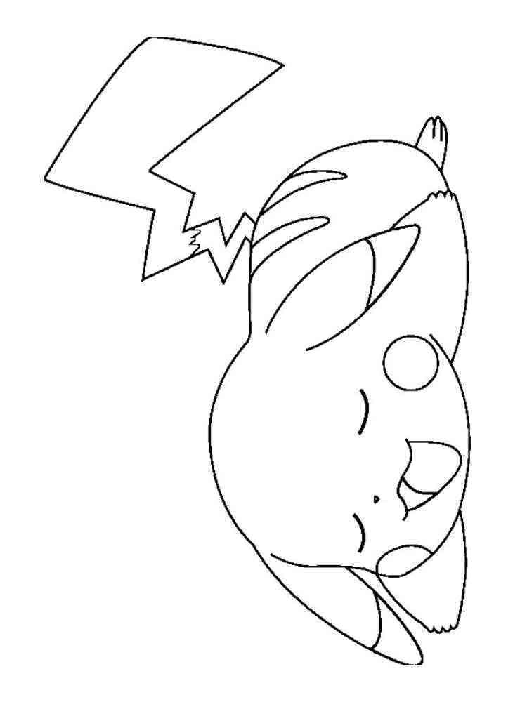 Pikachu Coloring Pages for Kids 111