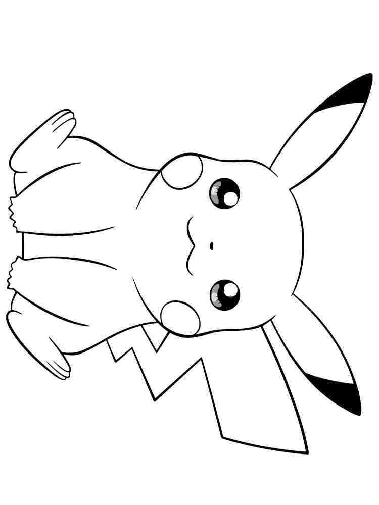 Pikachu Coloring Pages for Kids 122