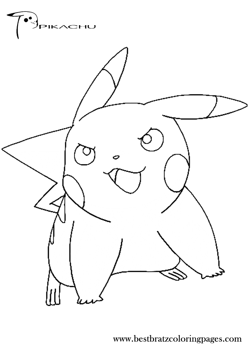 Pikachu Coloring Pages for Kids 145