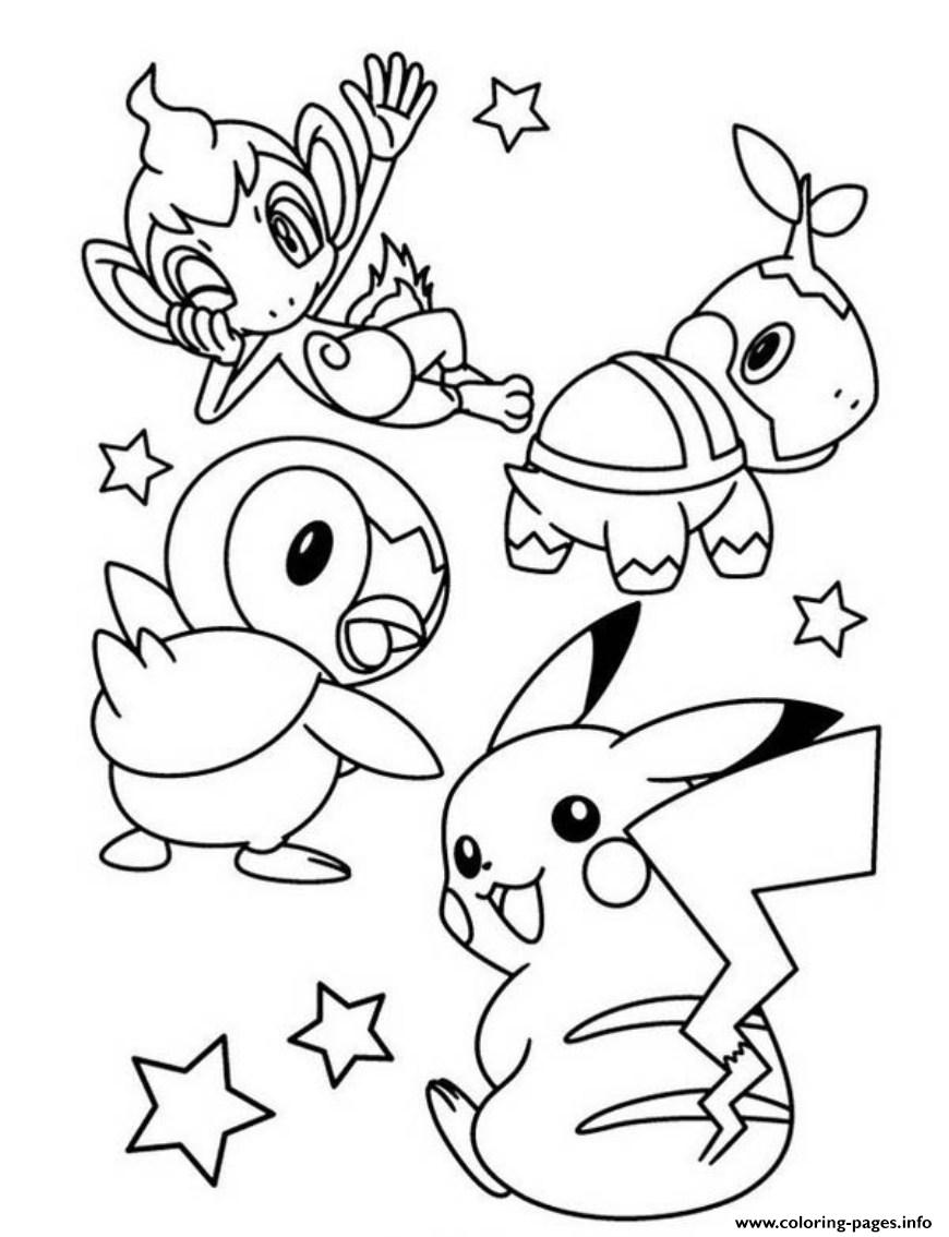 Pikachu Coloring Pages for Kids 33