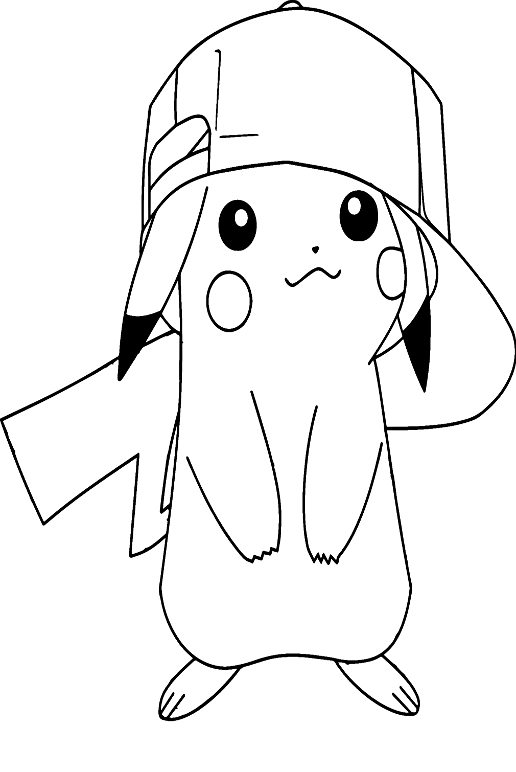 Pikachu Coloring Pages for Kids 51