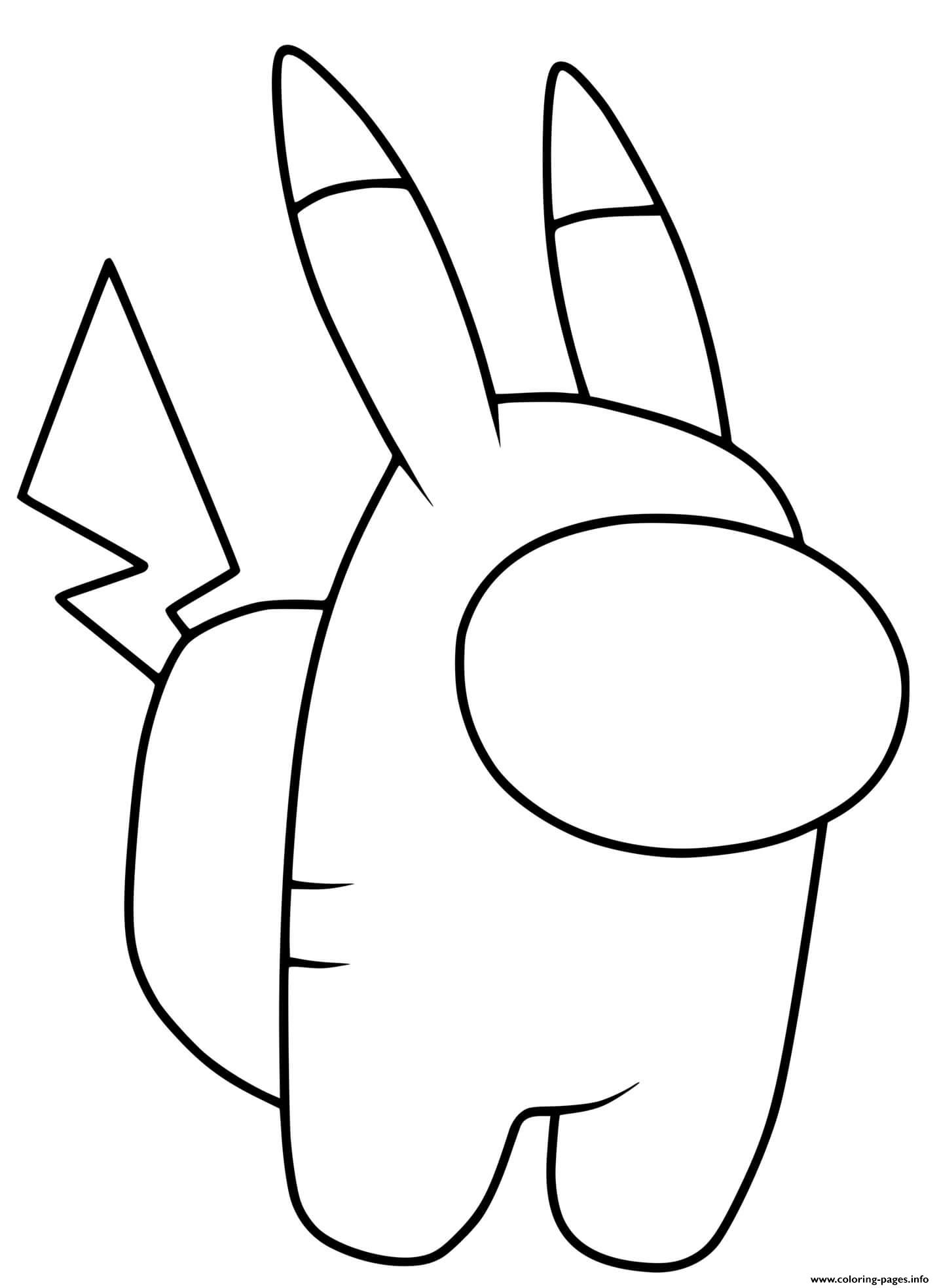 Pikachu Coloring Pages for Kids 52