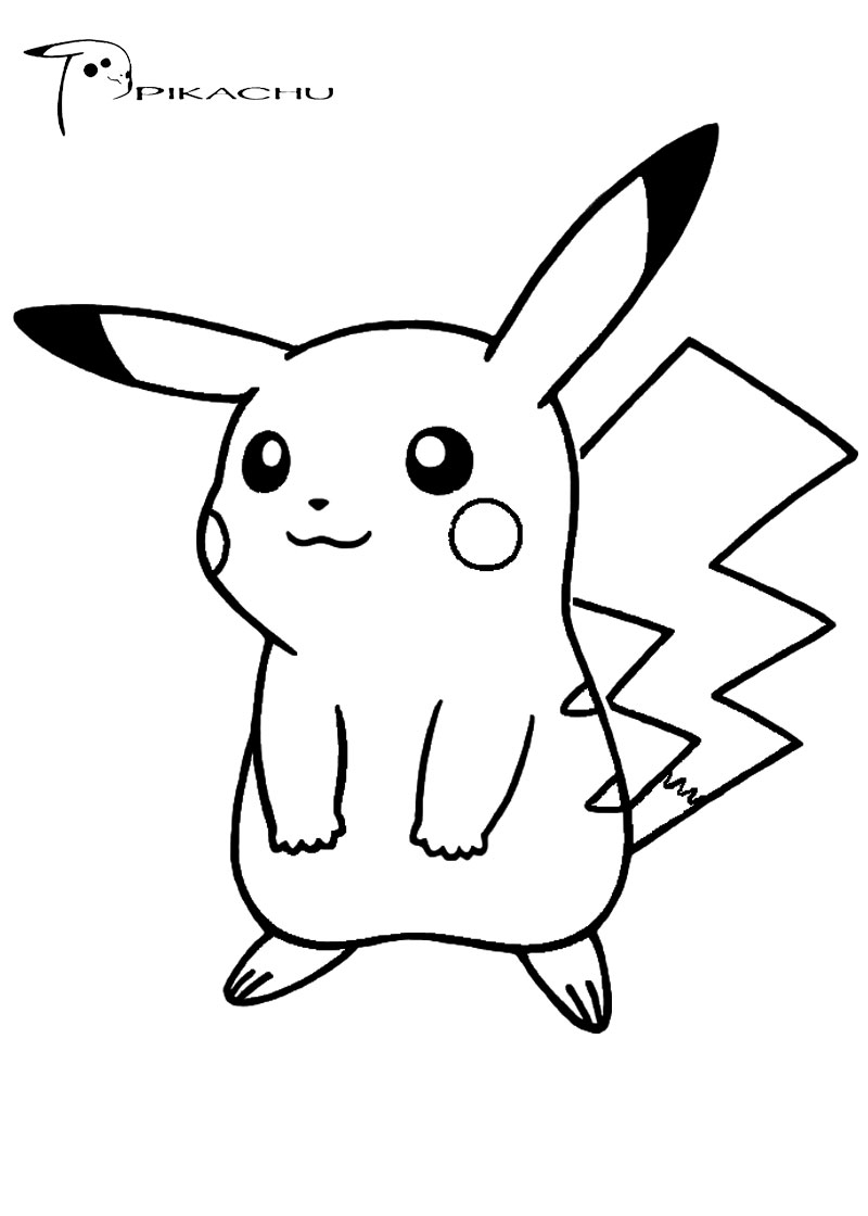 Pikachu Coloring Pages for Kids 99