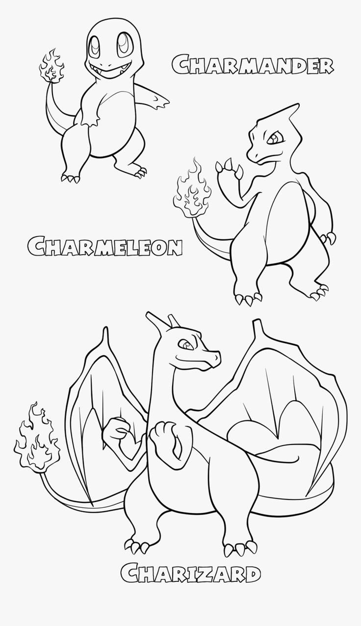 Pokemon Charizard Coloring Page 28