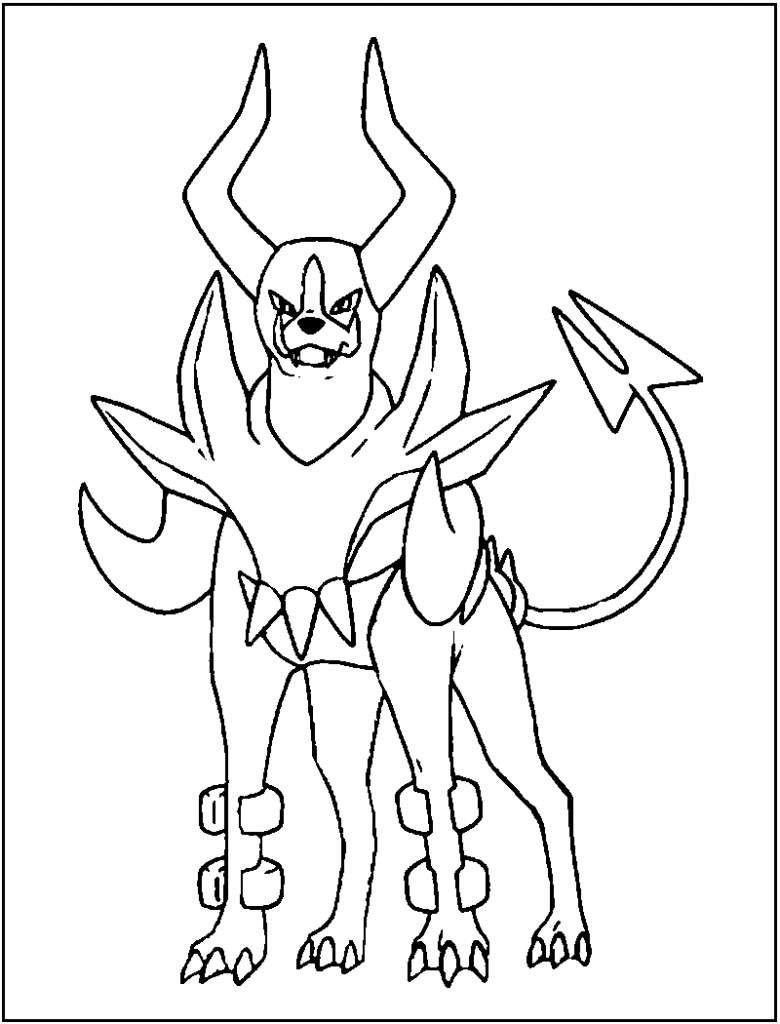 Pokemon Charizard Coloring Page 37