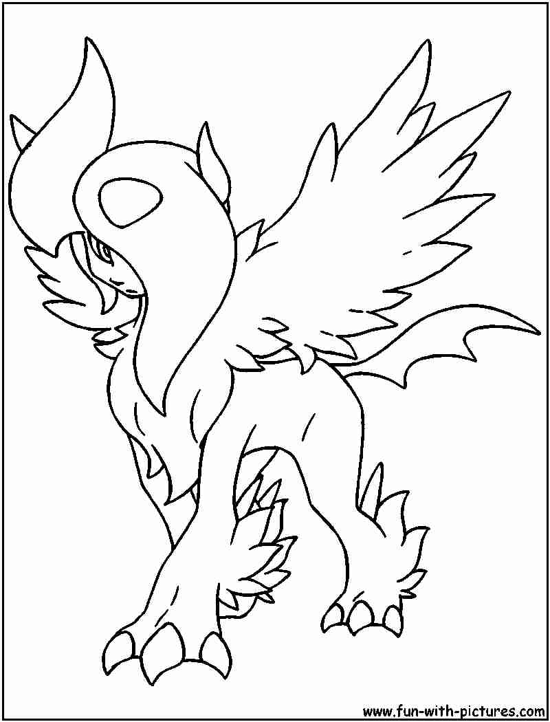 Pokemon Charizard Coloring Page 87