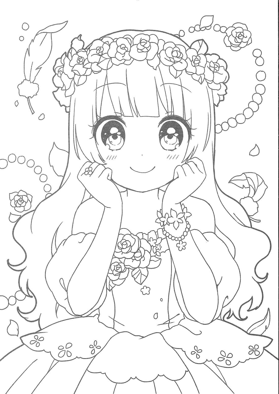 Popular Anime Coloring Pages Printable 58